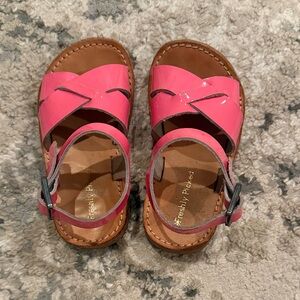 Freshly Picked Bright Pink Kids Sandals
